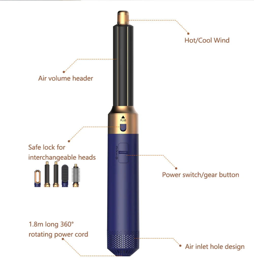 Ultimate 5-in-1 Hair Styling Tool